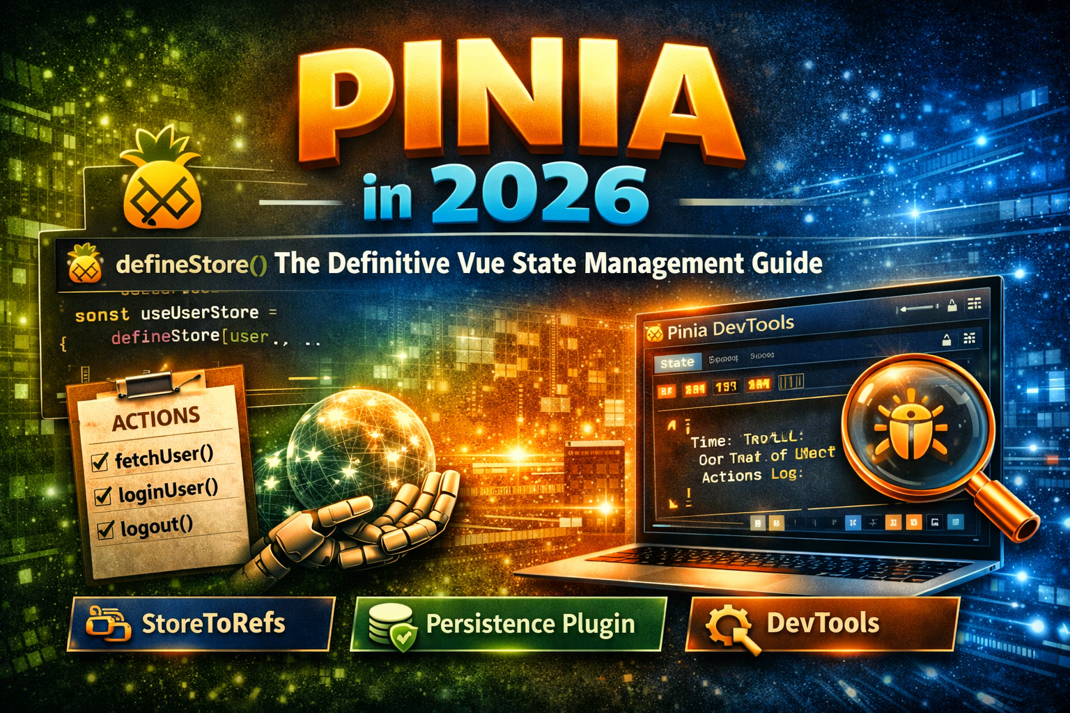 ⚡ Pinia in 2026: The Vue State Management Guide You Actually Need