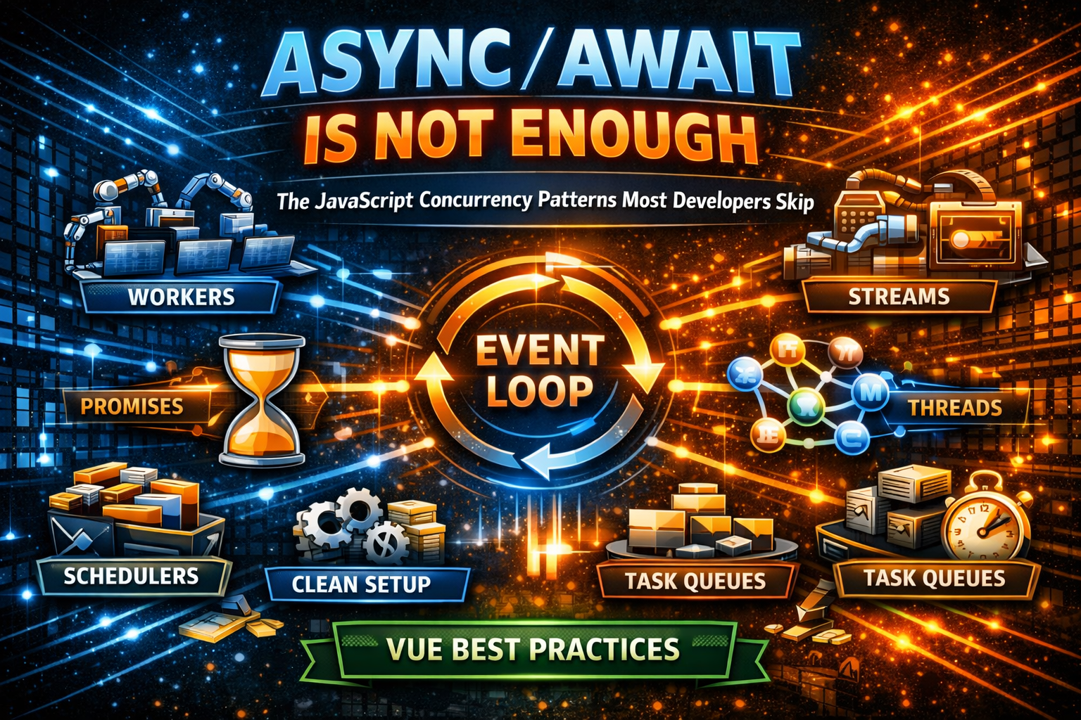 Async/Await Is Not Enough: The JavaScript Concurrency Patterns Most Developers Skip
