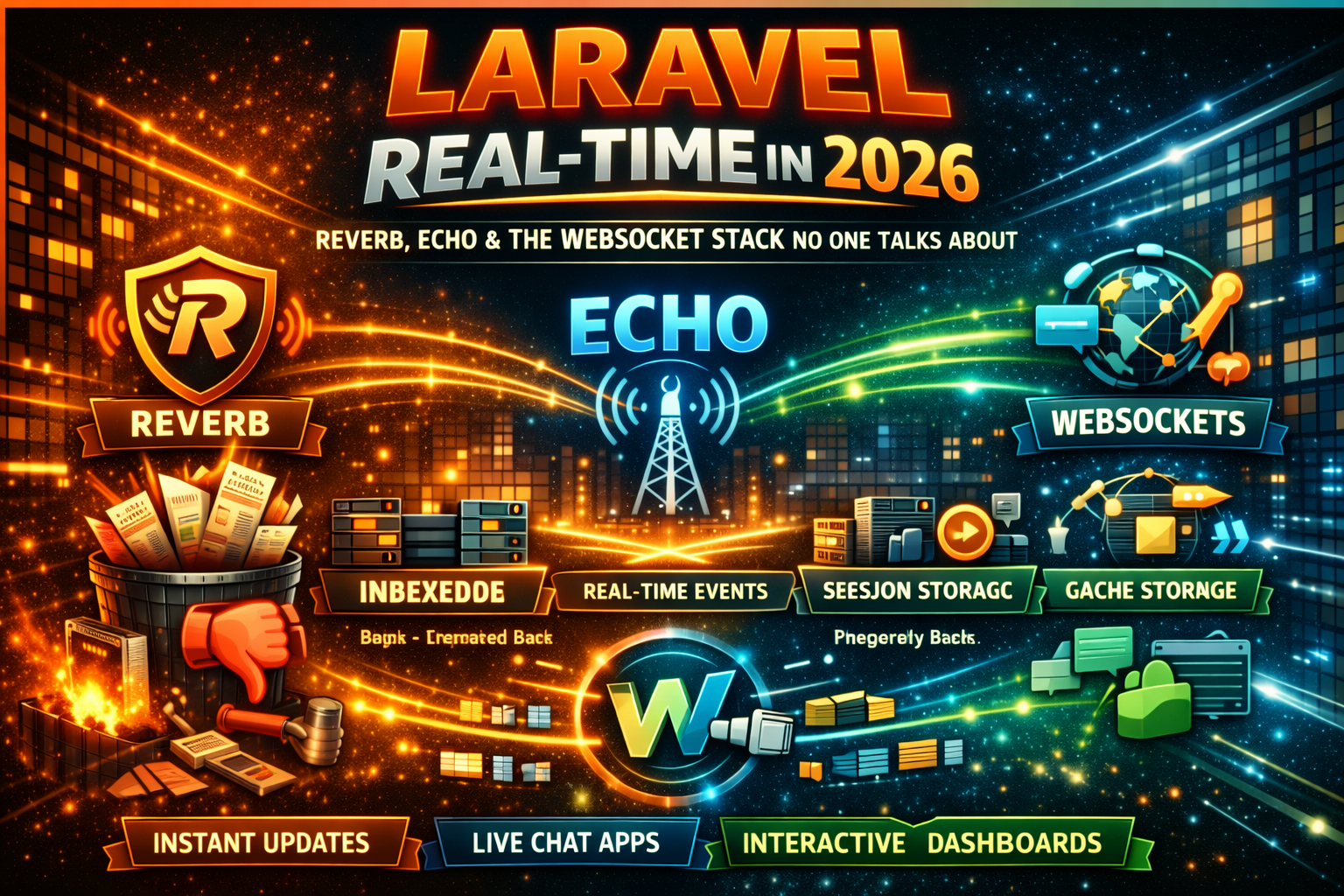 Laravel Real-Time in 2026: Reverb, Echo, and the WebSocket Stack No One Talks About