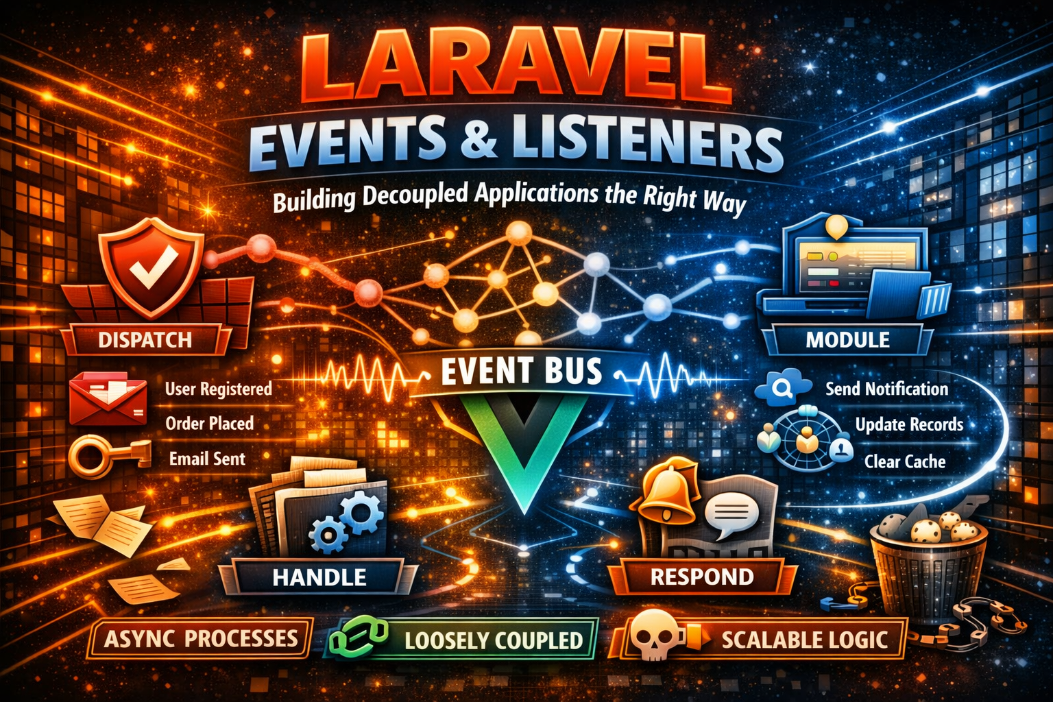 Laravel Events & Listeners: Building Decoupled Applications the Right Way