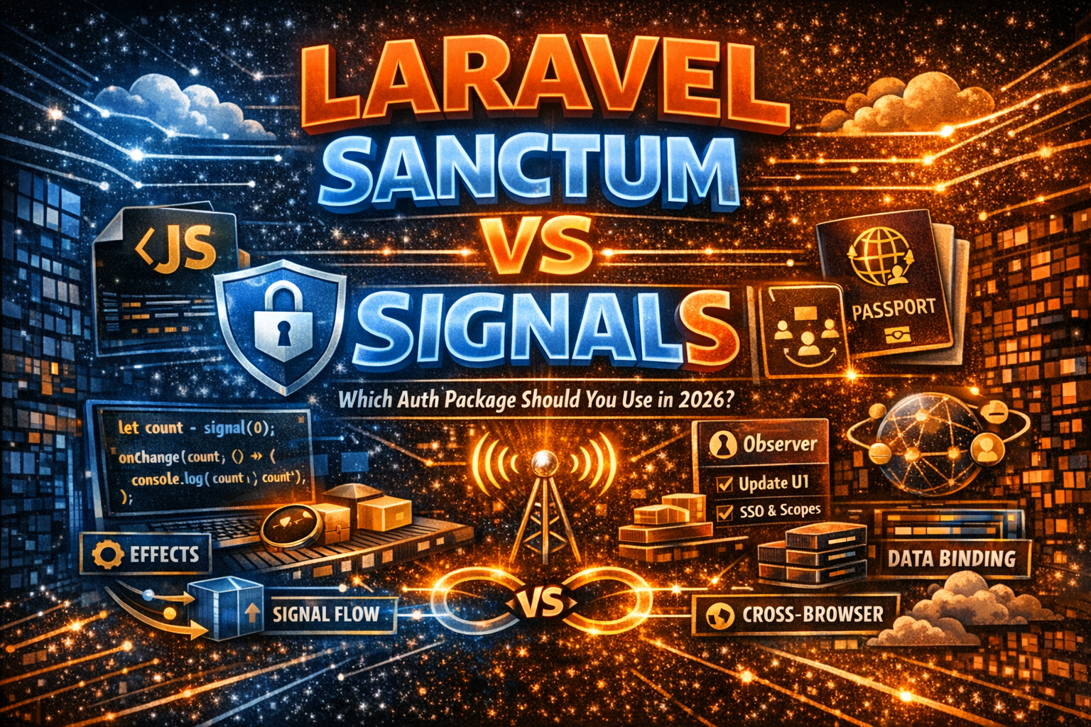 Laravel Sanctum vs Passport: Which Auth Package Should You Use in 2026?