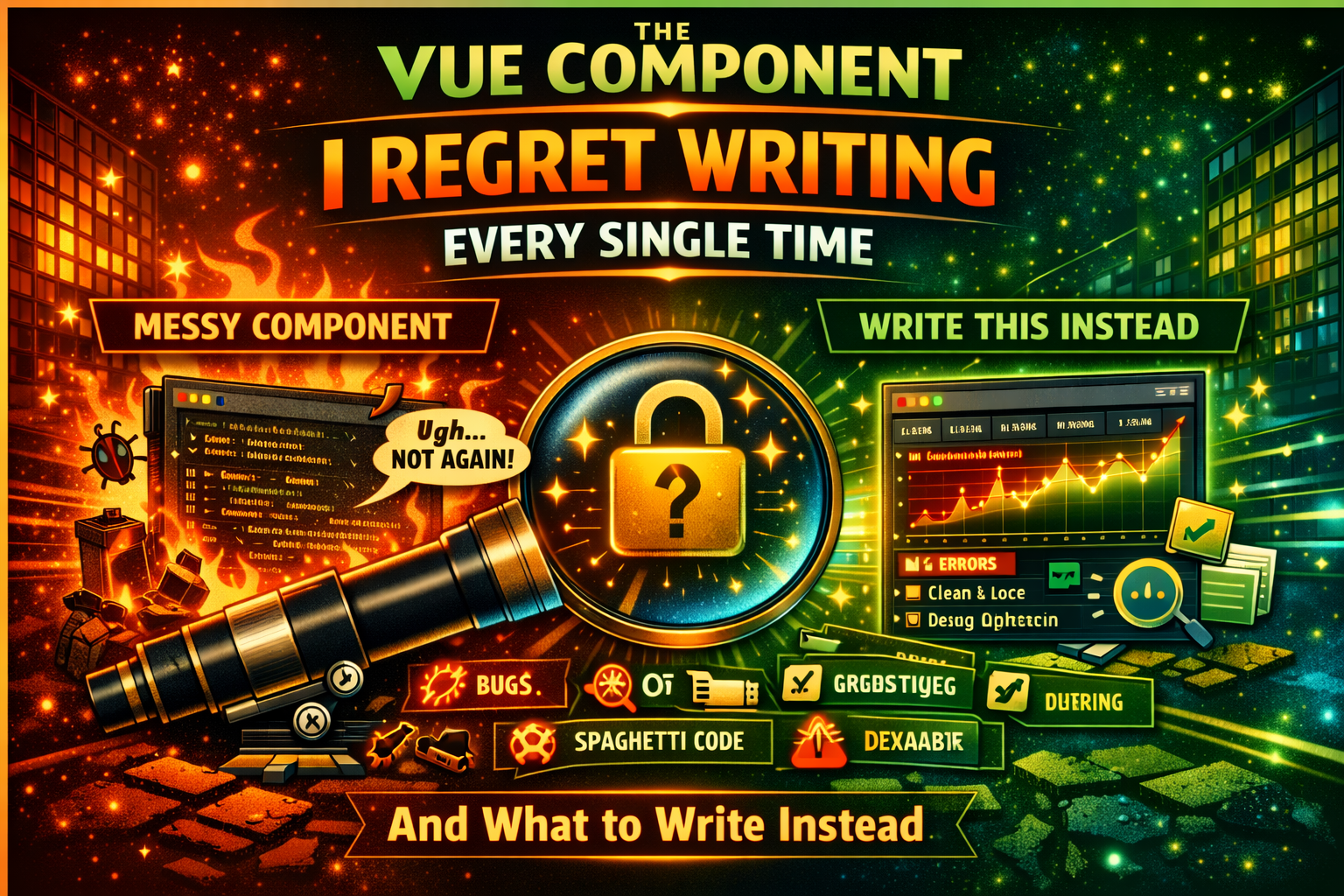 The Vue Component I Regret Writing Every Single Time (And What to Write Instead)