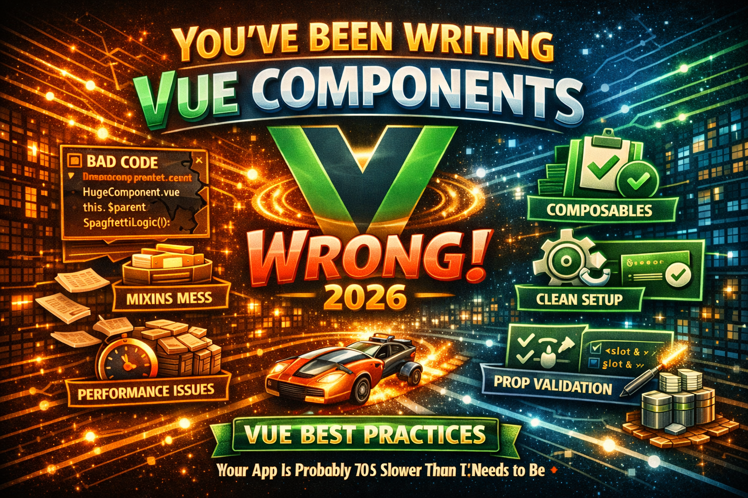 You’ve Been Writing Vue Components Wrong (And Here’s the Proof)
