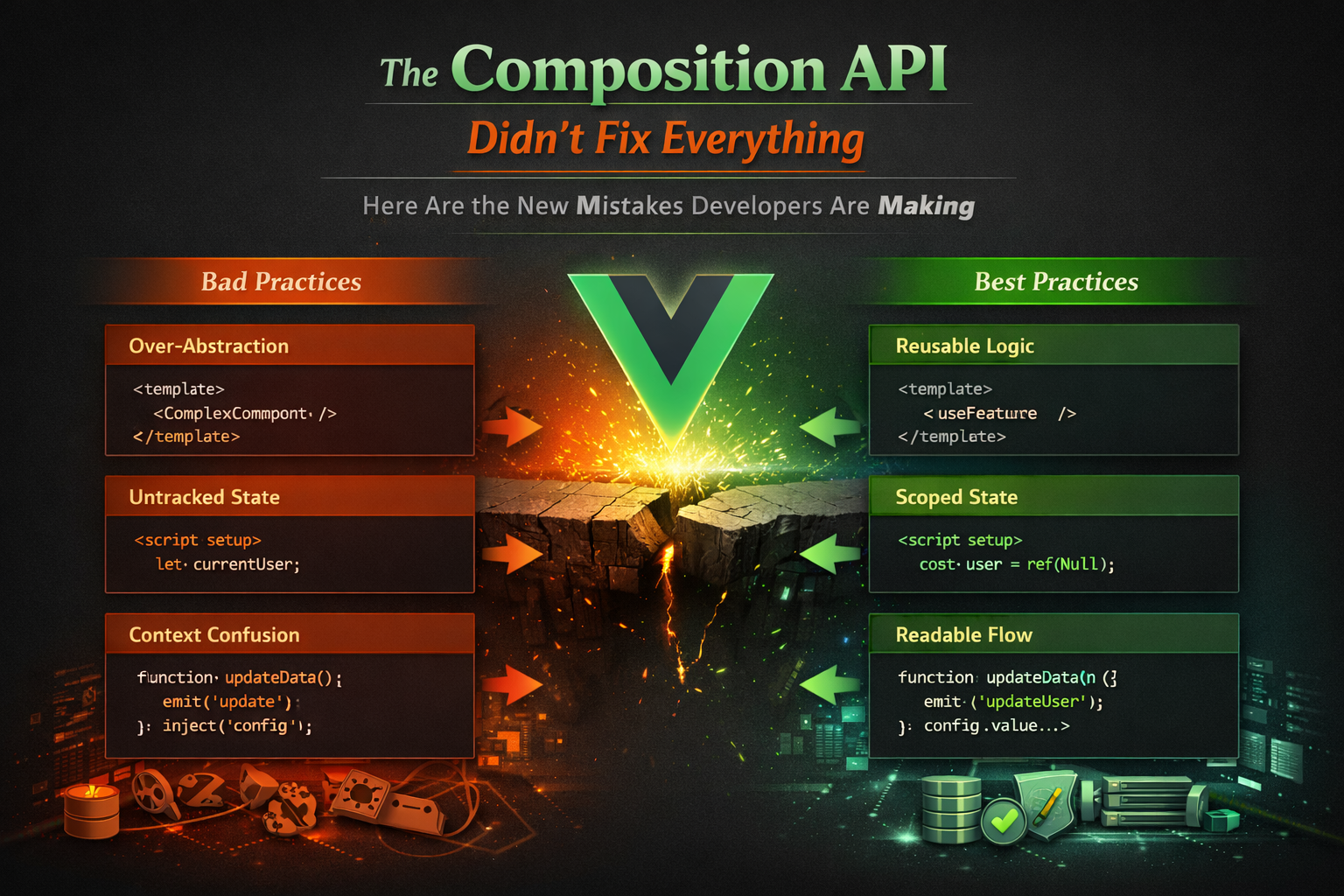 The Composition API Didn’t Fix Everything — Here Are the New Mistakes Developers Are Making