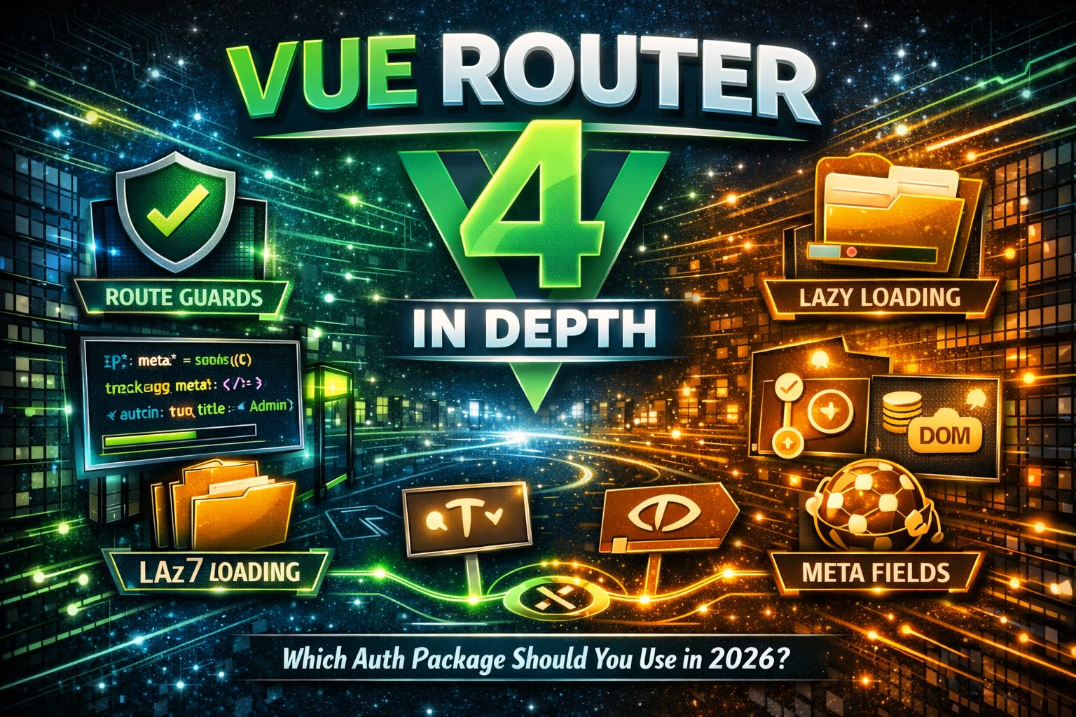 Vue Router 4 in Depth: Guards, Lazy Loading, Typed Routes, and Meta Fields