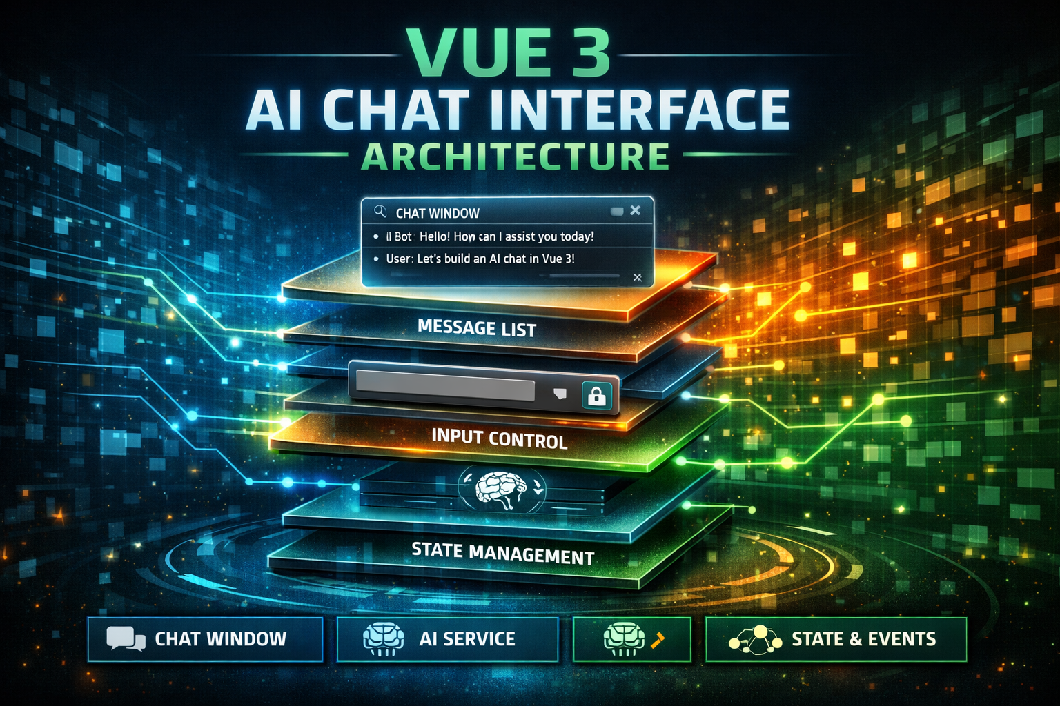 Building an AI Chat Interface in Vue 3: The Component Architecture Nobody Shows You