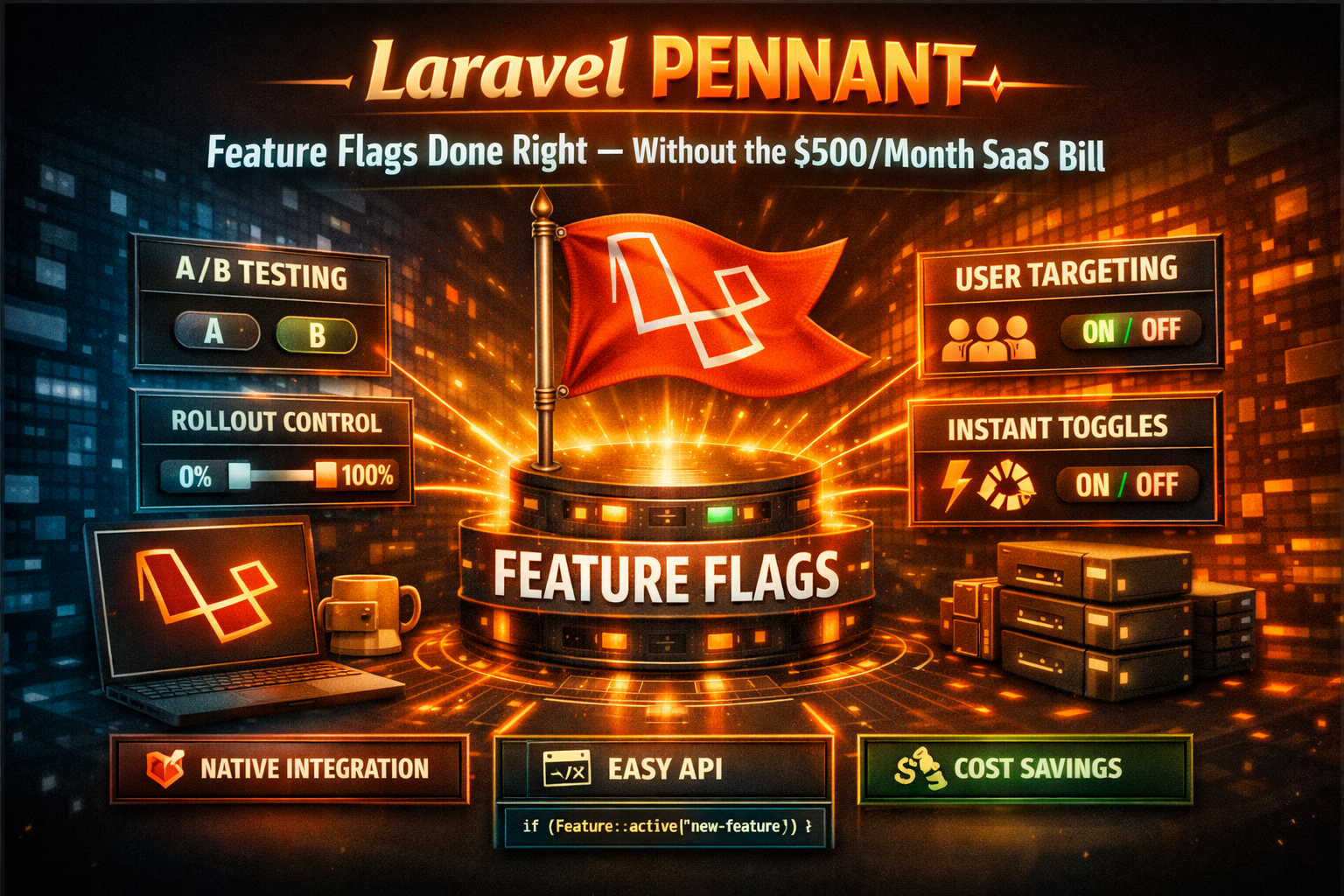 Laravel Pennant: Feature Flags Done Right — Without the $500/Month SaaS Bill