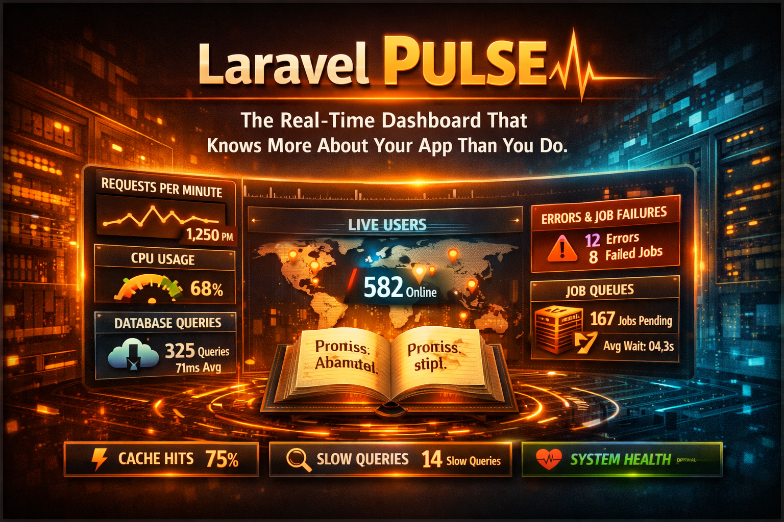 Laravel Pulse: The Real-Time Dashboard That Knows More About Your App Than You Do