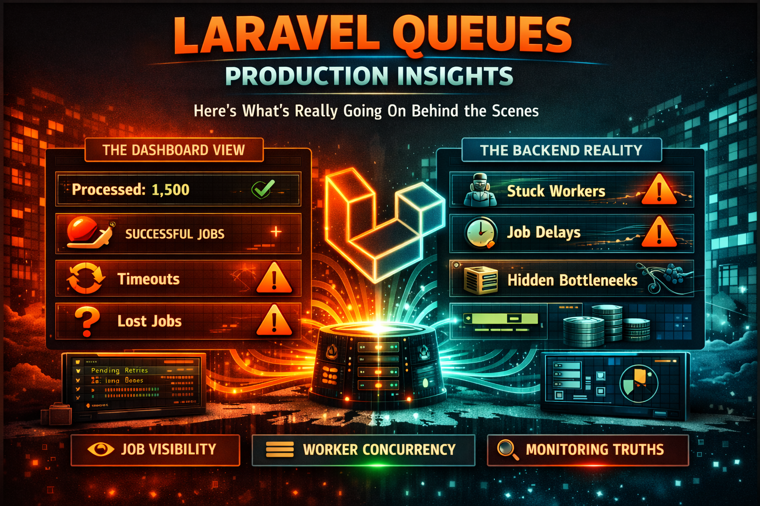Laravel Queues Are Lying to You — Here’s What’s Actually Happening in Production