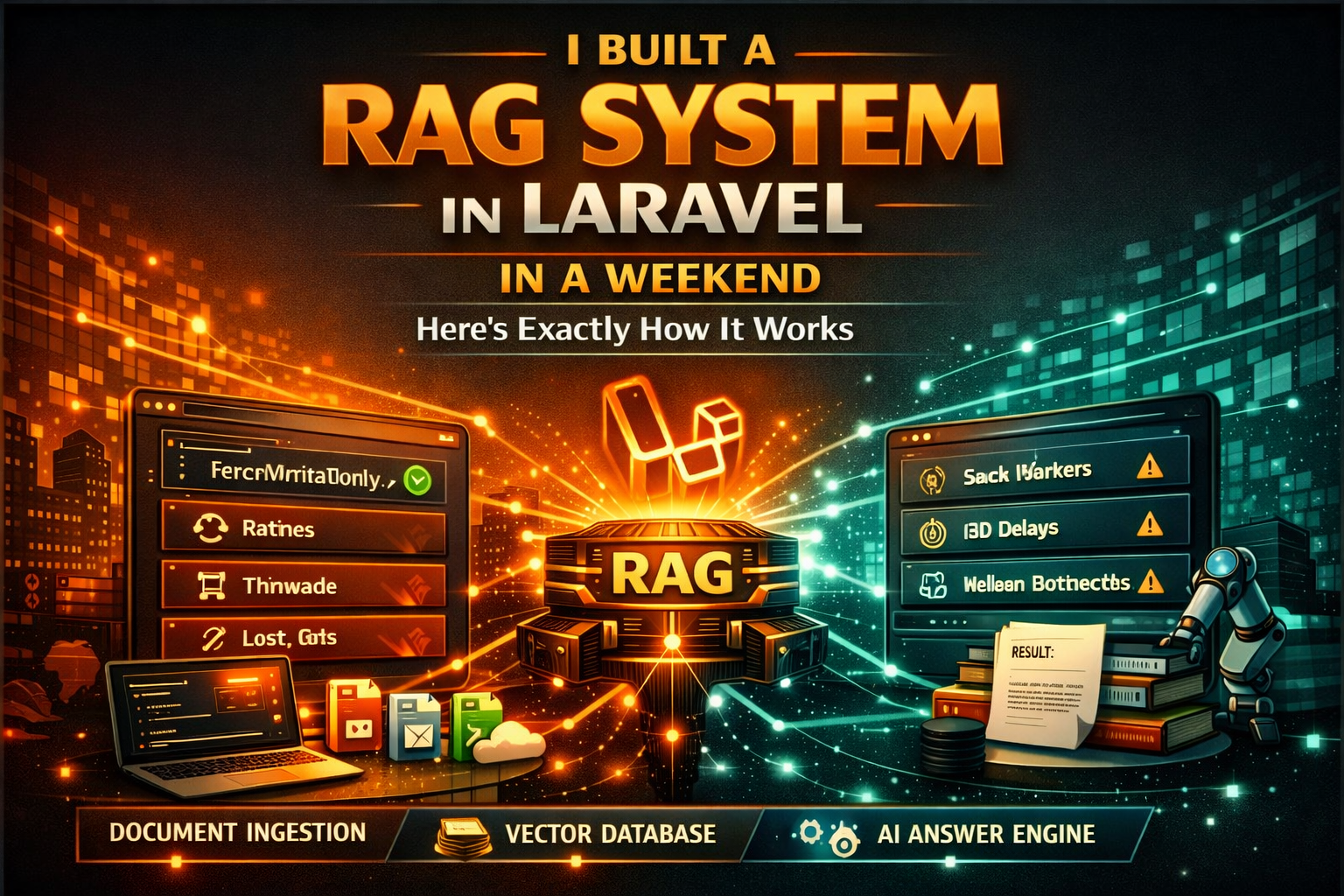 I Built a RAG System in Laravel in a Weekend — Here’s Exactly How It Works
