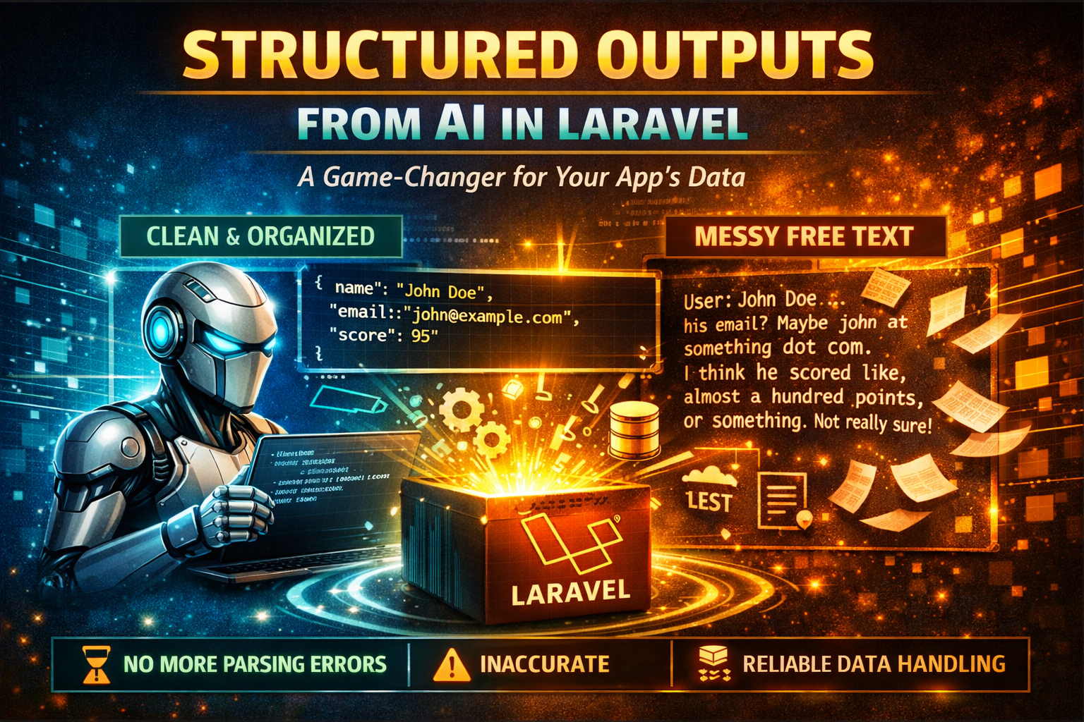 Structured Outputs From AI Are a Game-Changer — Here’s Why Your Laravel App Should Never Parse Free Text Again