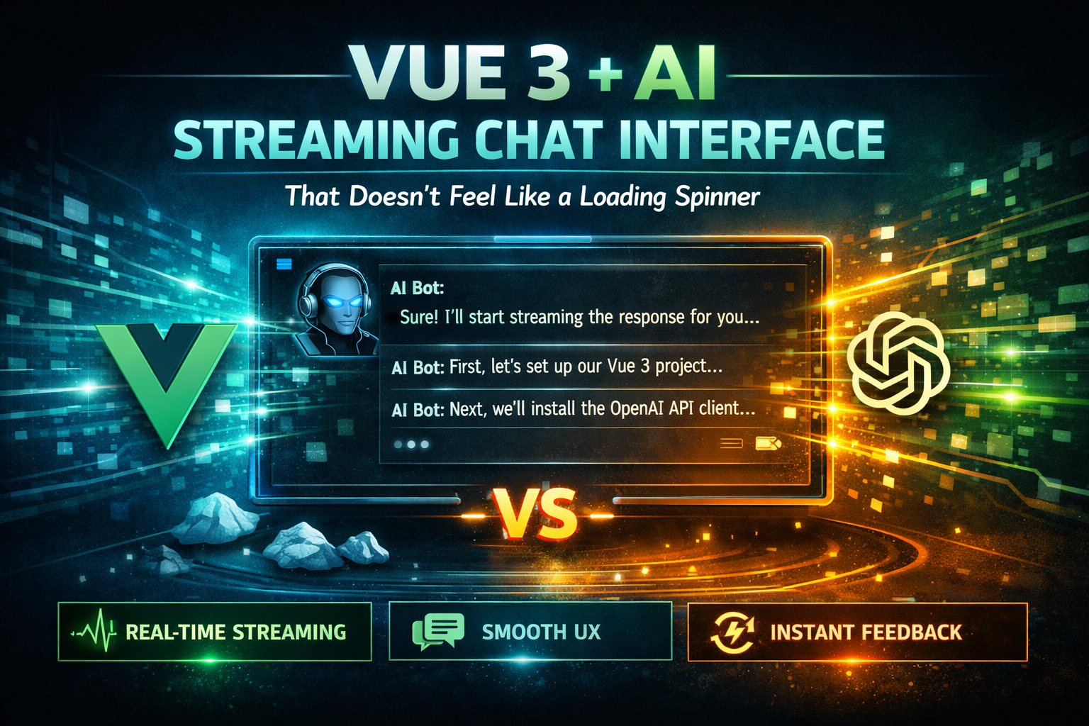 Vue 3 + AI: How to Build a Streaming Chat Interface That Doesn’t Feel Like a Loading Spinner