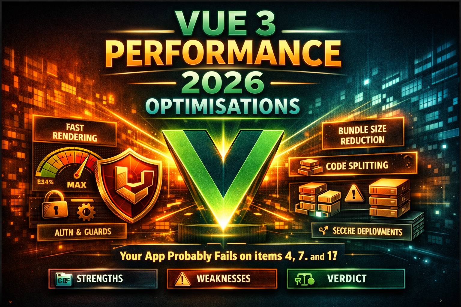 Vue 3 Performance in 2026: The Optimisations That Actually Move the Needle