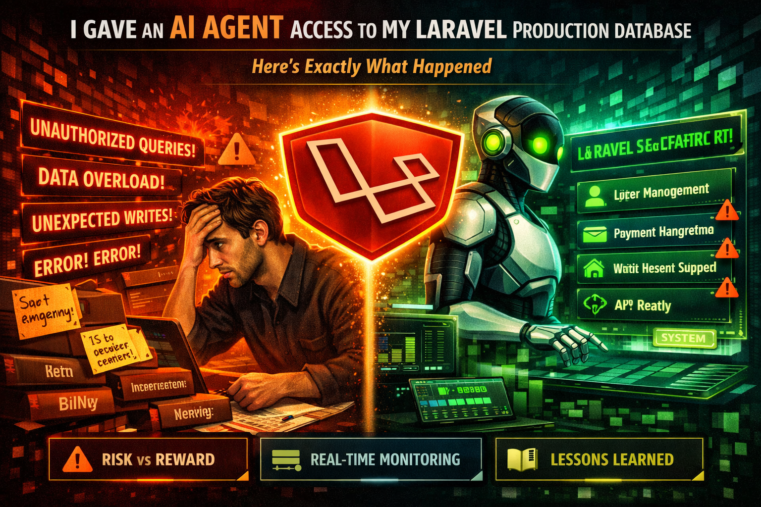 I Gave an AI Agent Access to My Laravel Production Database. Here’s Exactly What Happened.