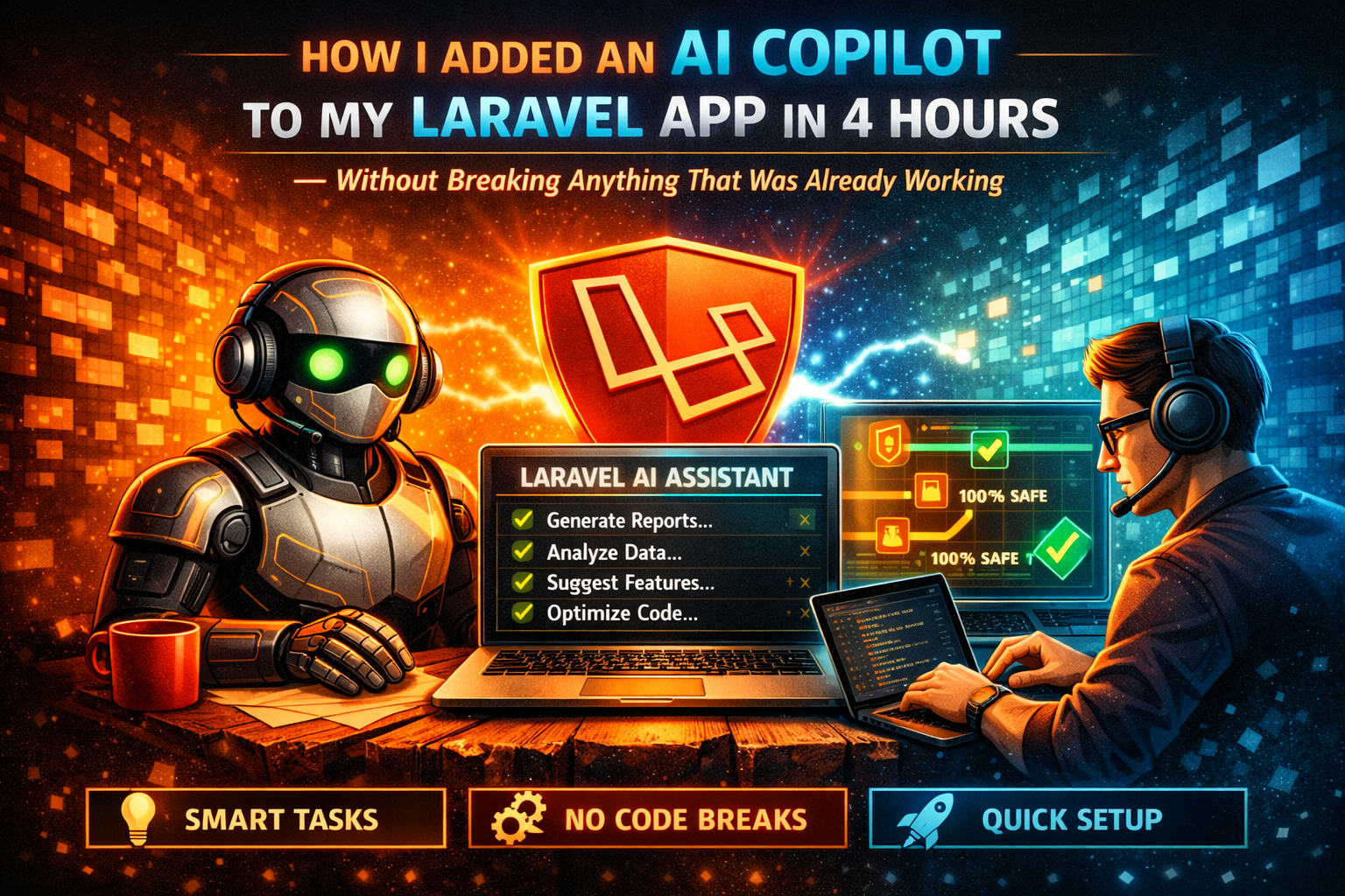 How I Added an AI Copilot to My Laravel App in 4 Hours — Without Breaking Anything That Was Already Working