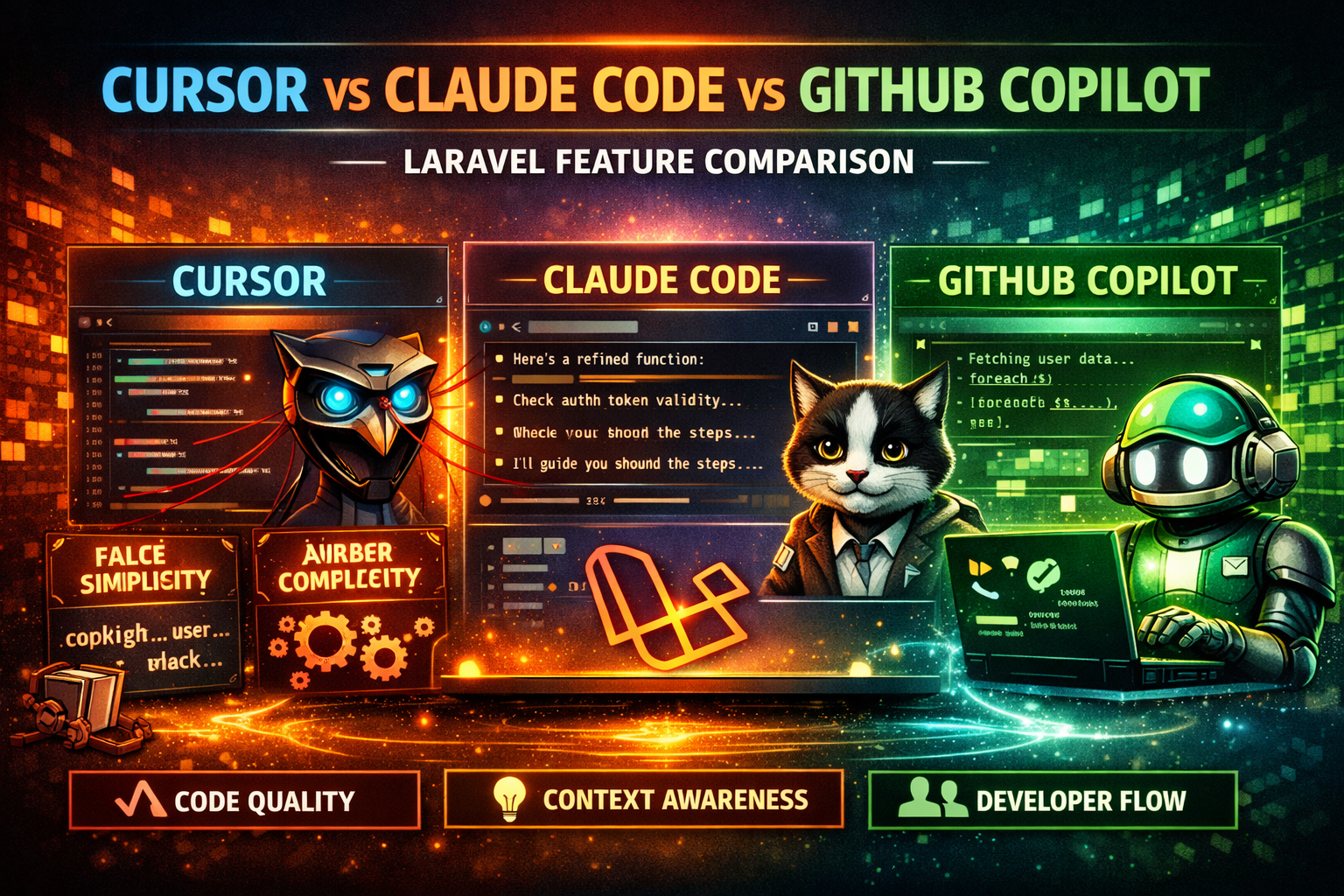 I Used Cursor, Claude Code, and GitHub Copilot on the Same Laravel Feature. Only One Felt Like Pair Programming.