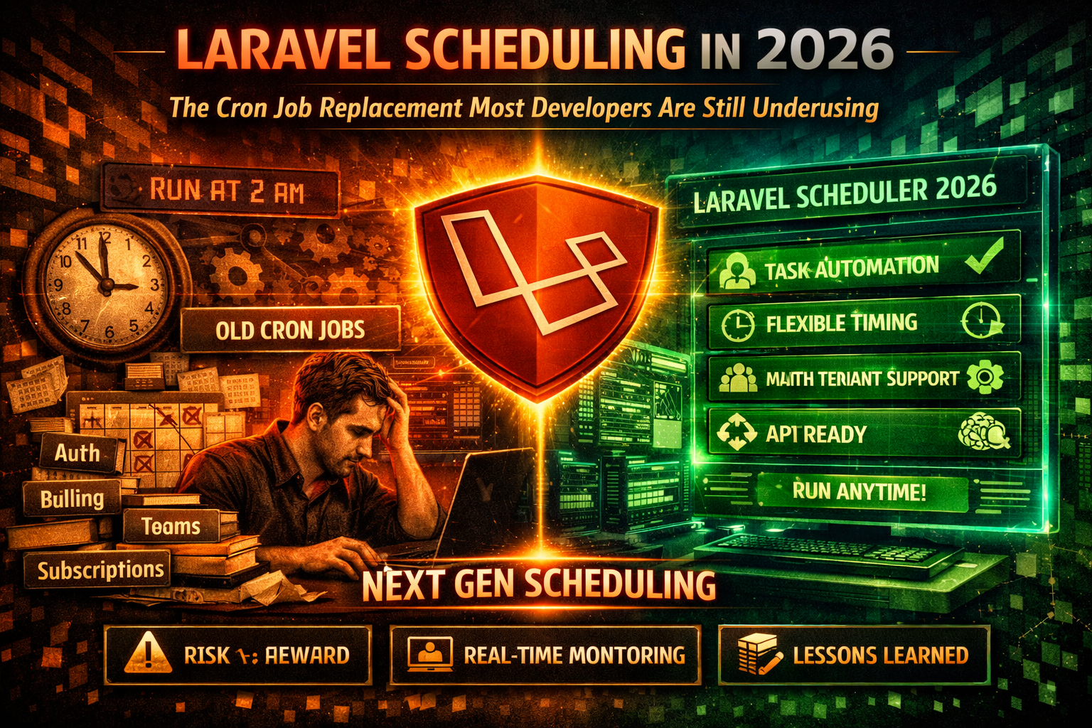 Laravel Scheduling in 2026: The Cron Job Replacement Most Developers Are Still Underusing