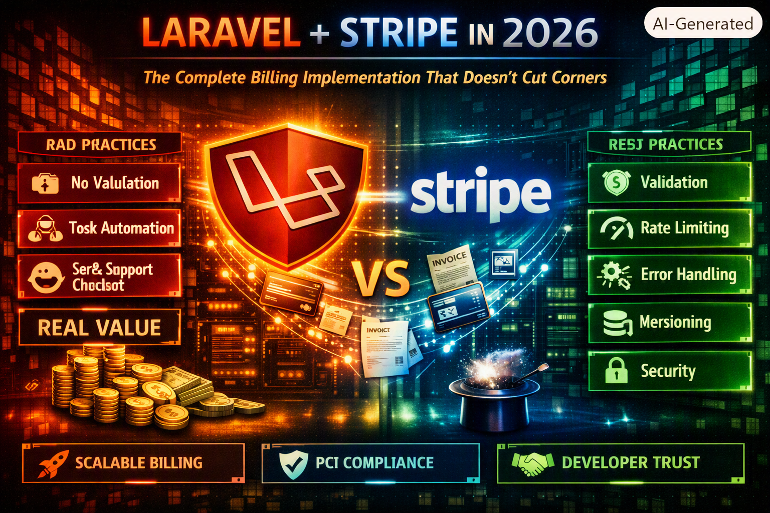 Laravel + Stripe in 2026: The Complete Billing Implementation That Doesn’t Cut Corners