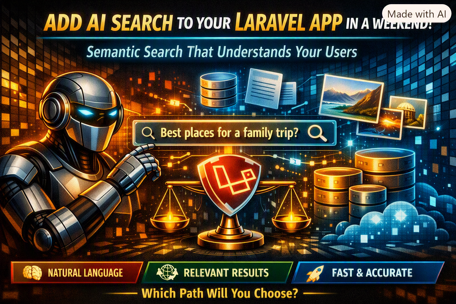 How to Add AI Search to Your Laravel App in a Weekend — Semantic Search That Actually Understands Your Users