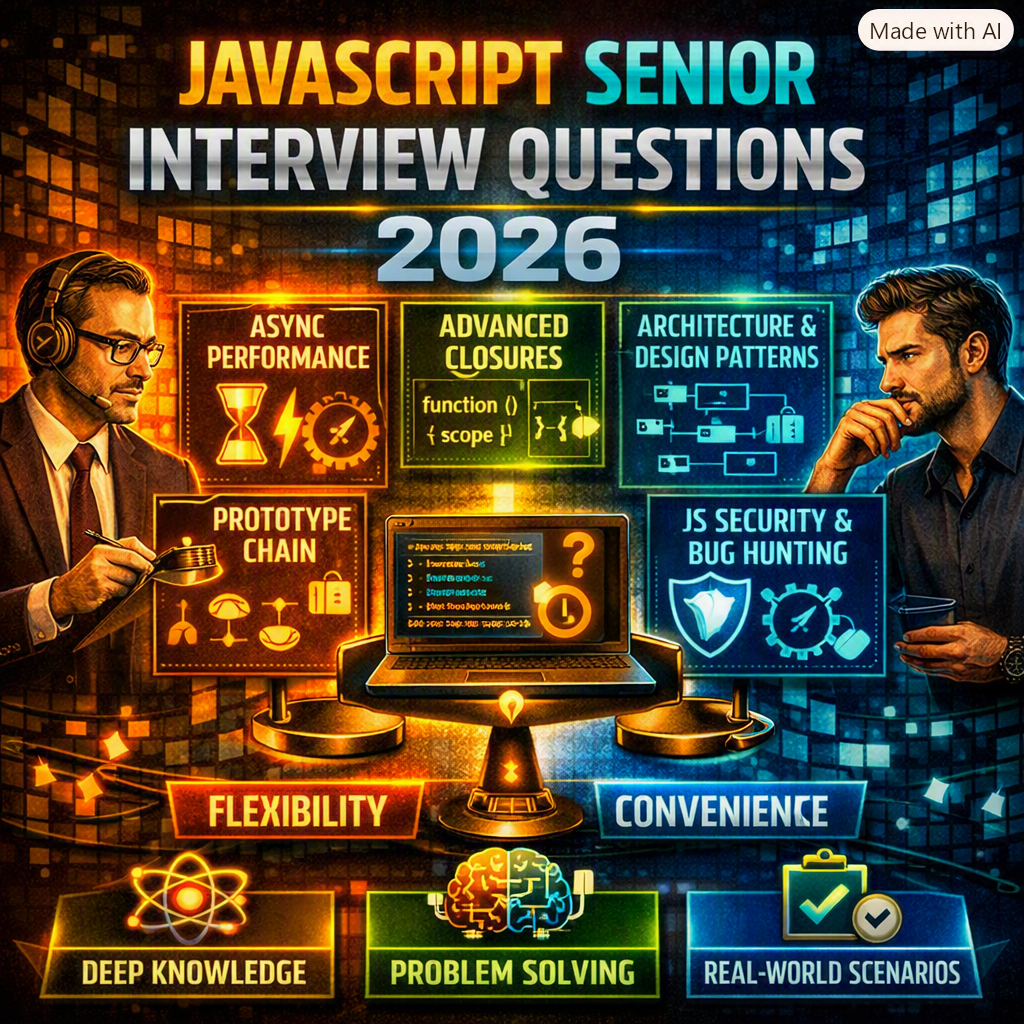 JavaScript Interview Questions in 2026: The Ones That Actually Get Asked at Senior Level