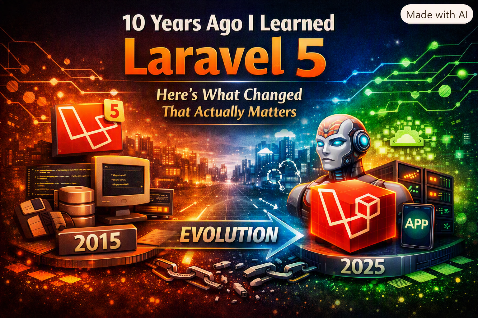 10 Years Ago I Learned Laravel 5. Here’s What Changed That Actually Matters