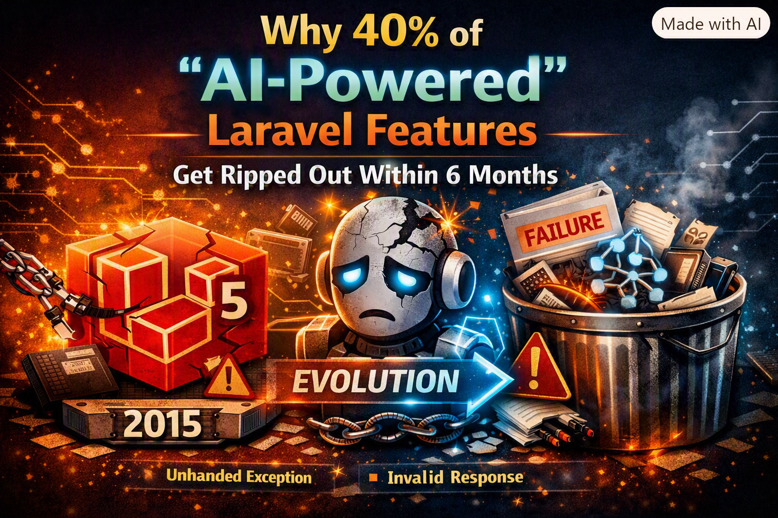 Why 40% of “AI-Powered” Laravel Features Get Ripped Out Within 6 Months