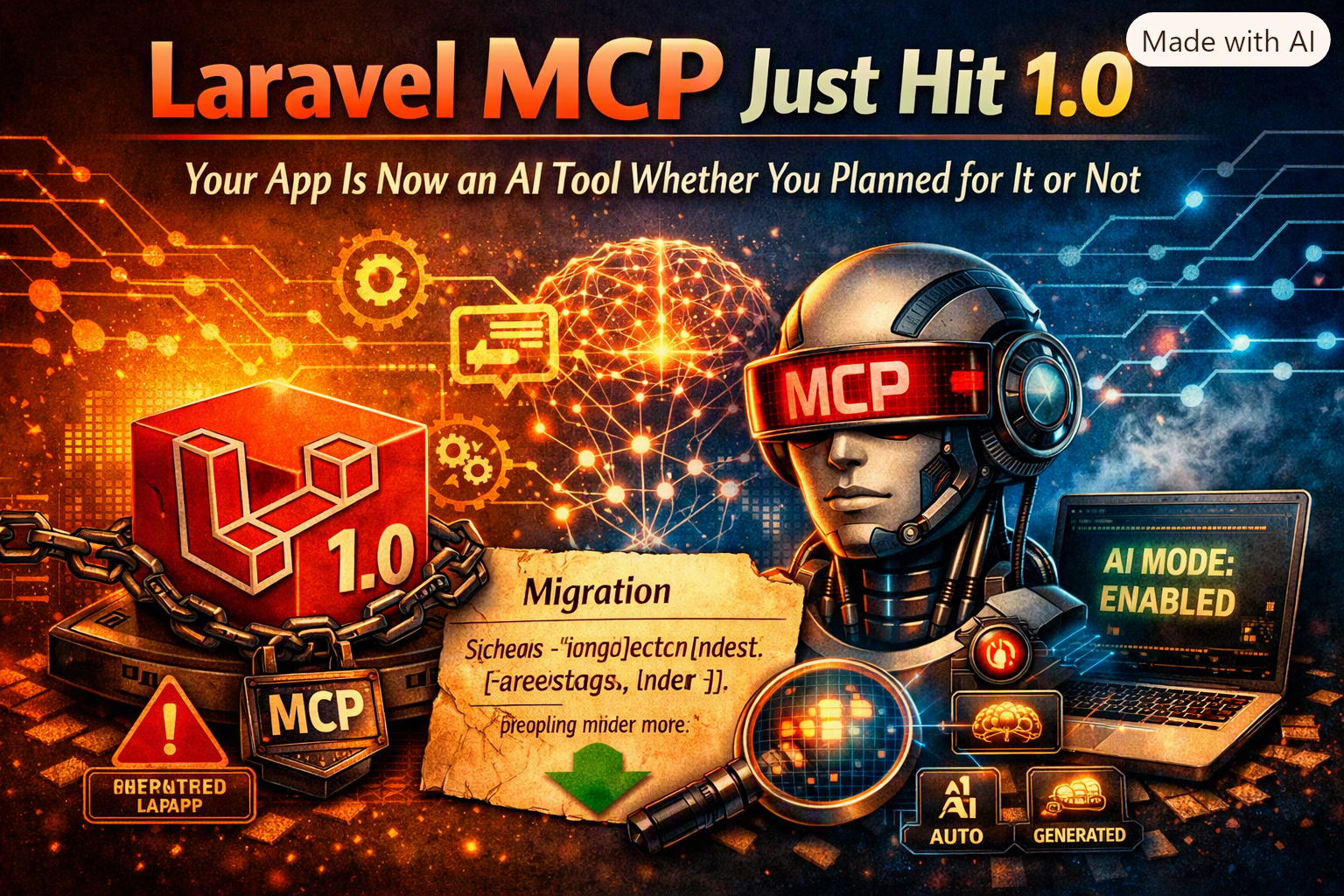 Laravel MCP Just Hit 1.0. Your App Is Now an AI Tool Whether You Planned for It or Not