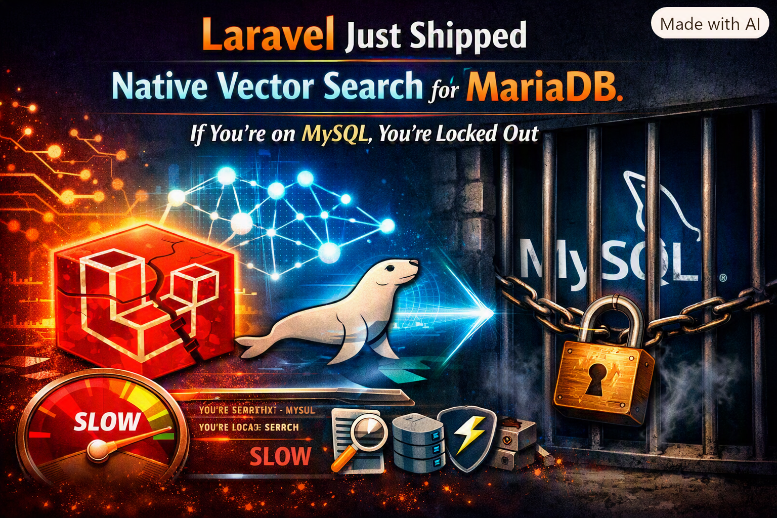 Laravel Just Shipped Native Vector Search for MariaDB. If You’re on MySQL, You’re Locked Out