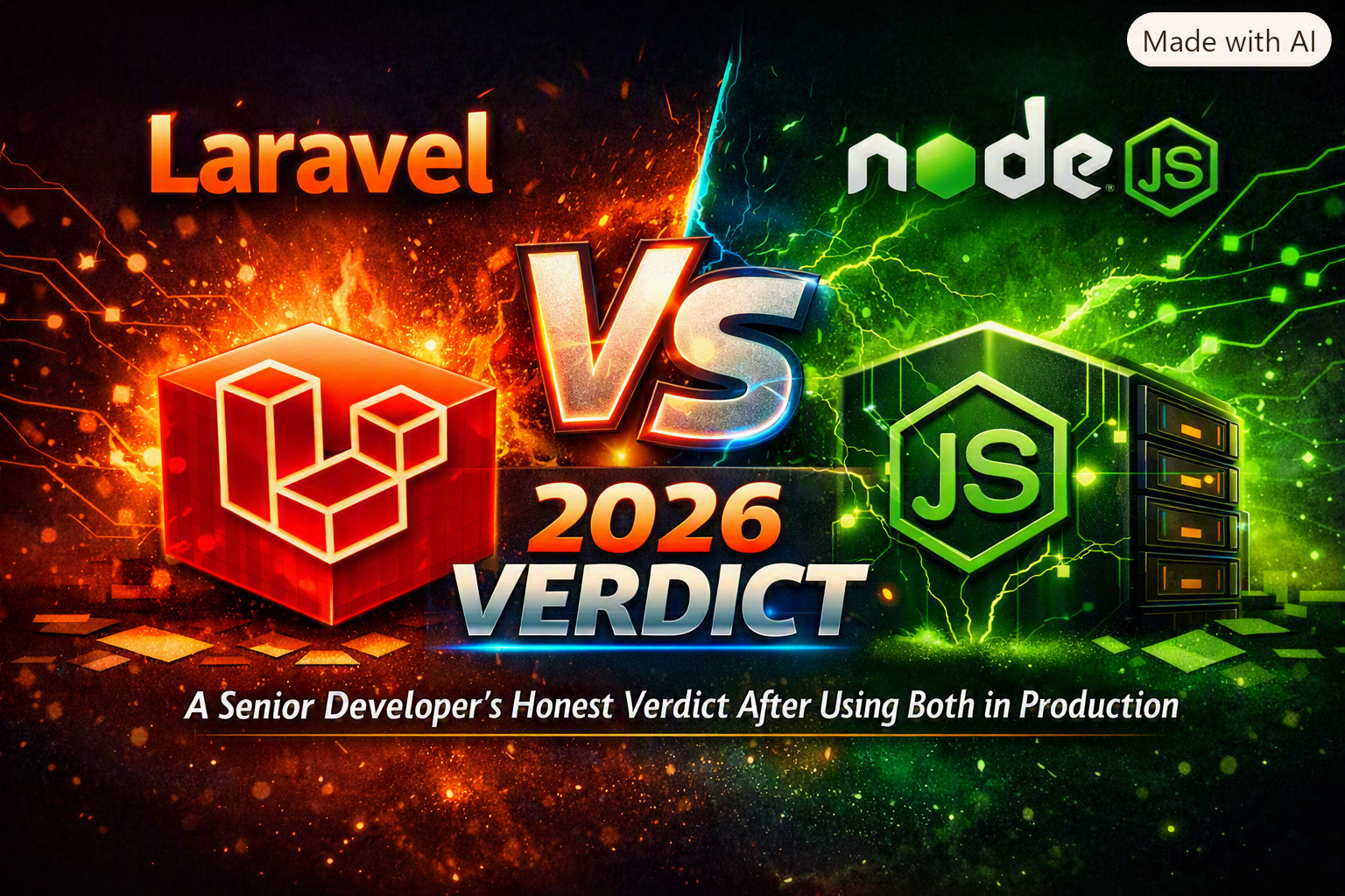Laravel vs Node.js in 2026: A Senior Developer’s Honest Verdict After Using Both in Production